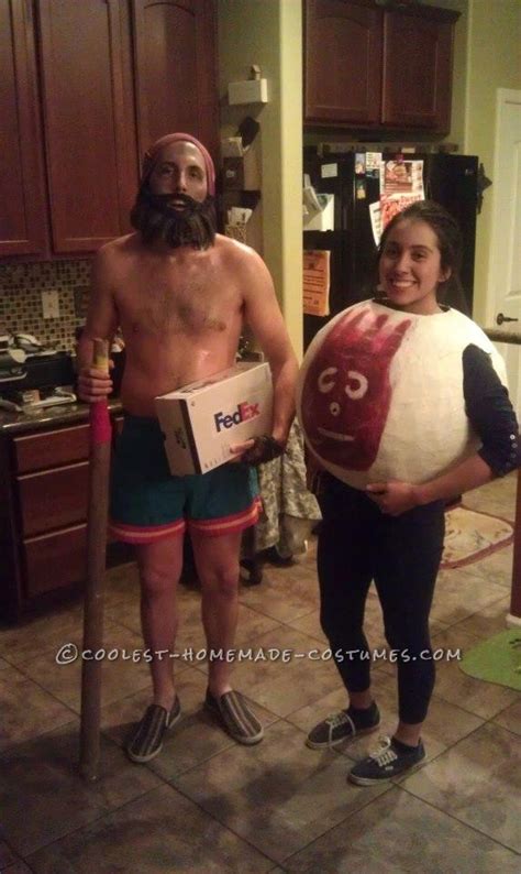 Excellent Wilson And Tom Hanks Cast Away Couple Costume