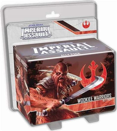 Fantasy Flight Star Wars Imperial Assault Wookiee Warriors Ally Pack Skroutzgr