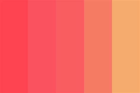 Peachest Color Palette Peach Color Palettes Color Palette Color Schemes