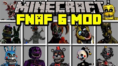 Fnaf 6 Mods Minecraft
