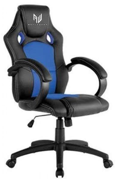 Rogueware Xl 3281 Black And Blue Gaming Chair Rockin It