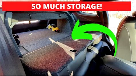 2019 Mustang Gt How To Fold Down Mustang Back Seats No More