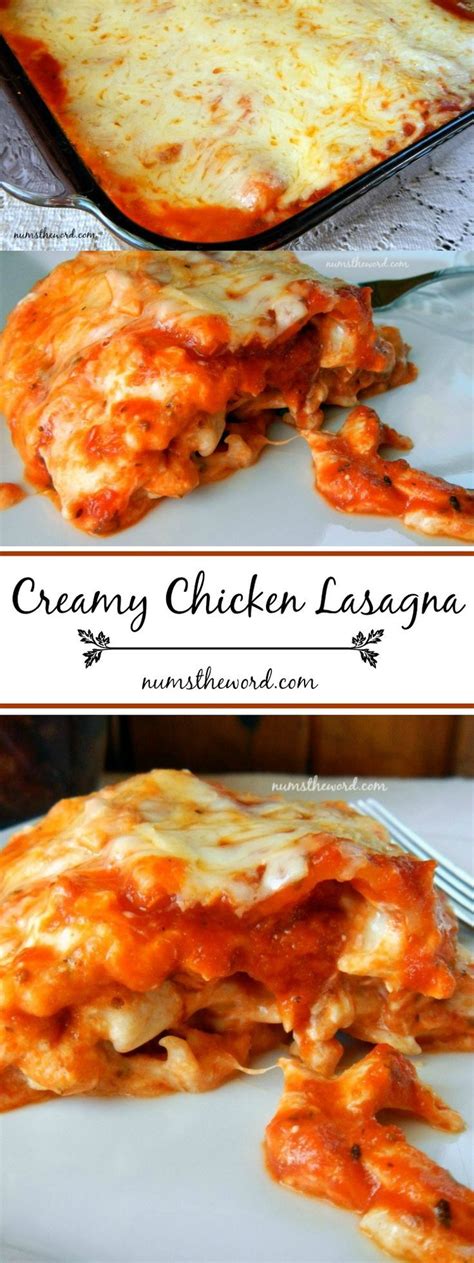 Maybe you would like to learn more about one of these? Creamy Chicken Lasagna - Not a fan of Ricotta cheese, but ...