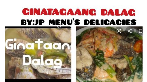 How To Cook Ginatagaang Dalag O Haloan😋😋😋 Youtube