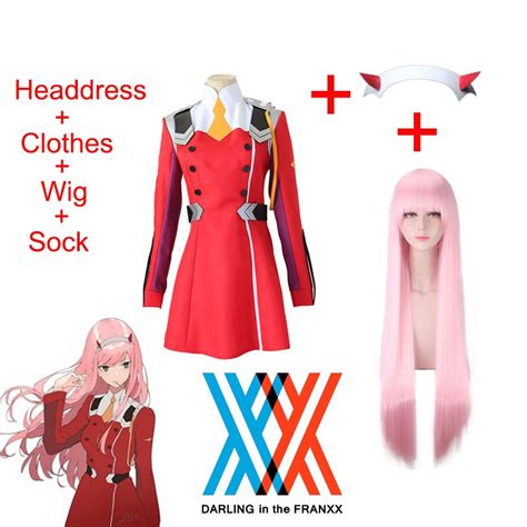 Anime Darling In The Franxx Code002 Cosplay Costume High School Girl
