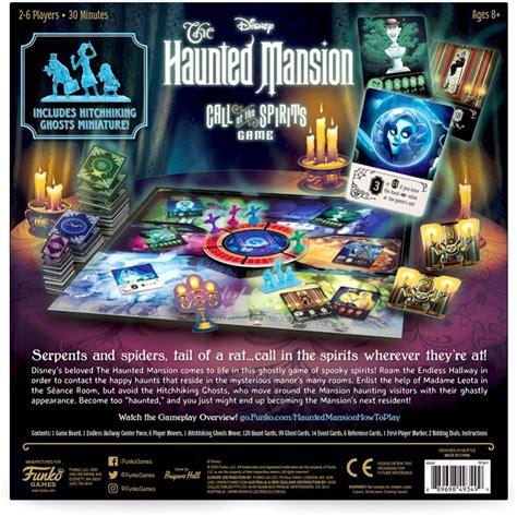 Haunted Mansion Call Of The Spirits Board Game Ikon Collectables