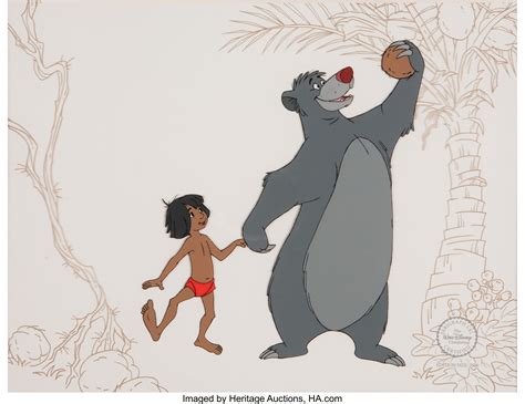 The Jungle Book Baloo And Mowgli Mowgli Cartoon Art Styles Jungle Book