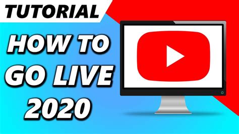 How To Livestream On Youtube In 2024 Go Live On Youtube Youtube