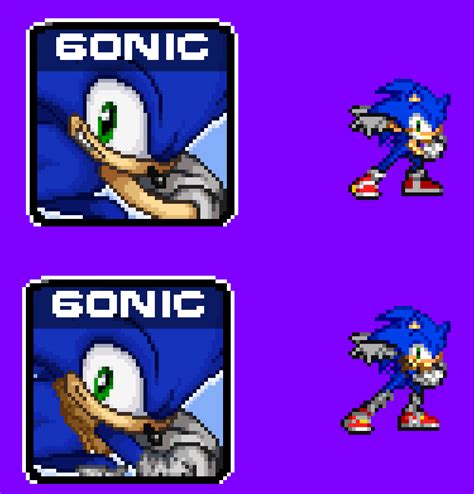 Ssf2 Sonic And Sonic Boom Version Sprite By Nsmbxomega On Deviantart