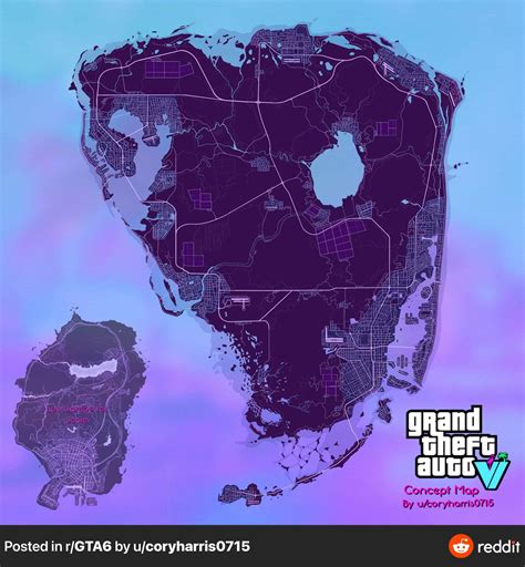 GTA 6 Official Map