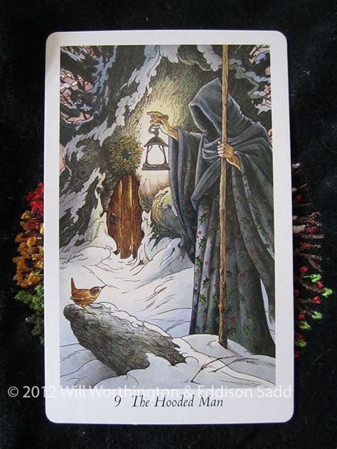The card name, for example, the five of swords, is not shown on the card, but instead is a keyword that conveys meaning on it. Yuletide Archives - | Tarot cards art, Wildwood tarot, Tarot decks