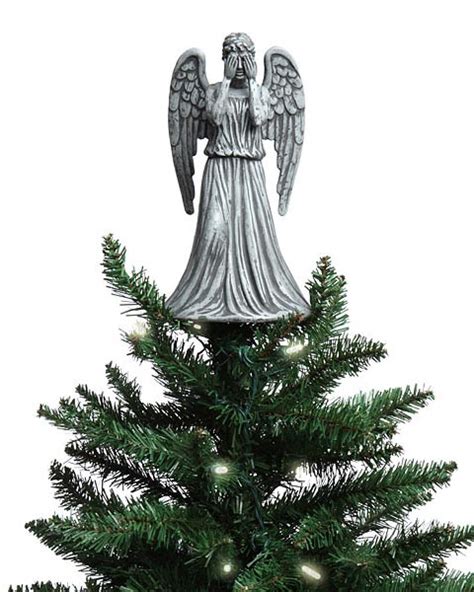 Geek Holidays Weeping Angel Tree Topper Our Nerd Home
