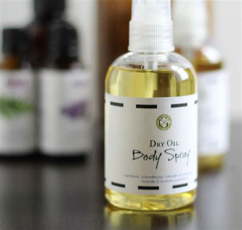 Diy Dry Oil Body Spray Great For Dealing With Dry Winter Skin Hearth