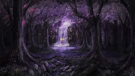 Anime Landscape Trees Dress Fairies 4k Hd Wallpapers Digital Art