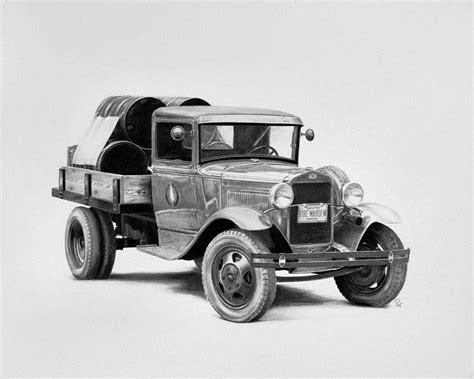Found 22 free trucks drawing tutorials which can be drawn using pencil, market, photoshop, illustrator just follow step by step directions. Tillamook Forest Fire Truck Drawing by Patrick Entenmann