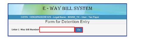 E Way Bill Portal Detention Report Learn By Quicko