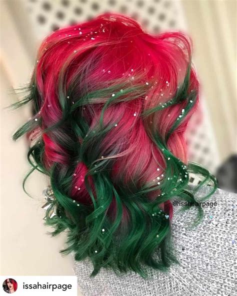 10 Brilliant Christmas Hair Color Ideas For 2020 Holleewoodhair