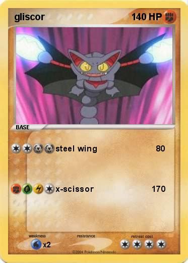 Pokémon Gliscor Steel Wing My Pokemon Card