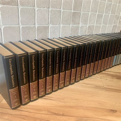 Encyclopedia Britannica Complete Set Of 30 Volumes Plus 21 Etsy