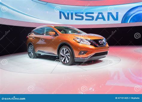Nissan Murano Concept 2015 On Display Editorial Image Image Of Power