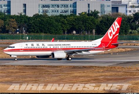 Boeing 737 89p China United Airlines Aviation Photo 6407099