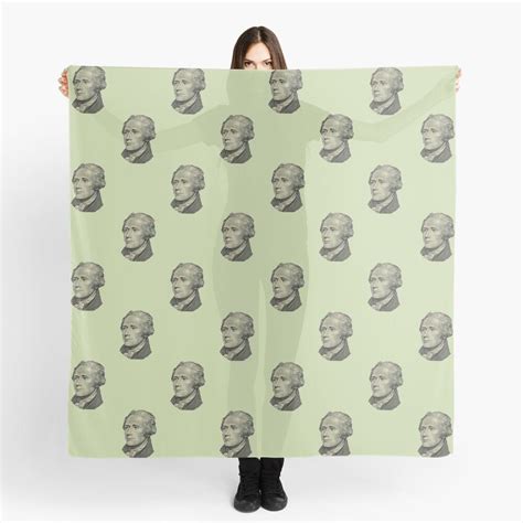 The Ten Dollar Founding Father Without A Father Scarf By 42andahalf Redbubbl Aff Ad