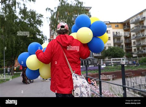 The Celebration Of The National Day Of Sweden In Central Norrköping