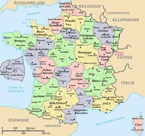 This wall art would be an excellent gift for a true wine lover. La carte de France avec ses régions » Vacances - Arts ...