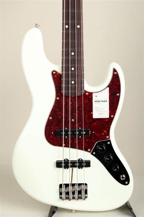 Fender Made In Japan Heritage 60s Jazz Bass Rosewood Fingerboard