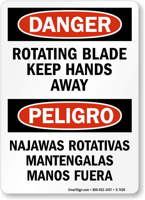 Bilingual Warehouse Safety Signs Bilingual Plant Safety Signs