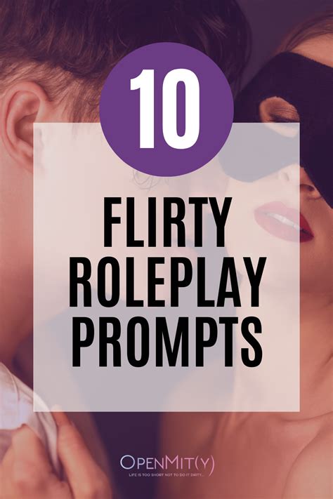 10 Flirty Roleplay Prompts In 2023 How To Be Seductive Intimate