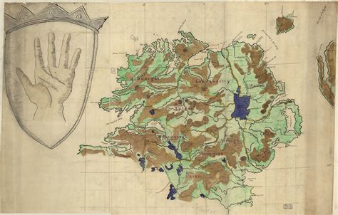 Map Of Ulster Province Ireland Library Of Congress