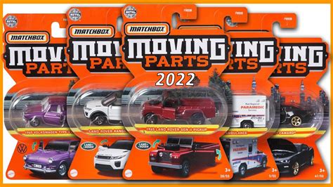 Caixa Matchbox Moving Parts Lote D Mix 4 2022 Frete Grátis