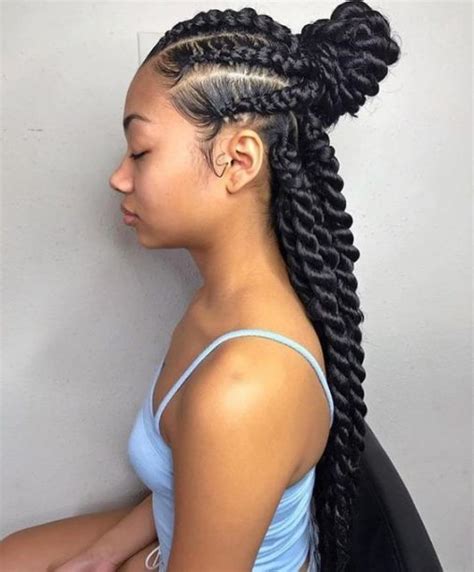 30 Jumbo Braids Hairstyles For A Cool Look Hairdo Hairstyle