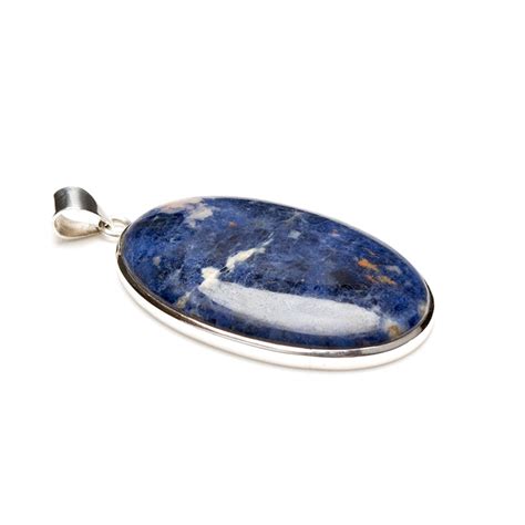Large Sodalite Pendant Crafted In Sterling Silver