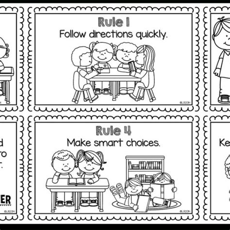 Classroom Rules Clipart Classroom Rules Black And White And Color