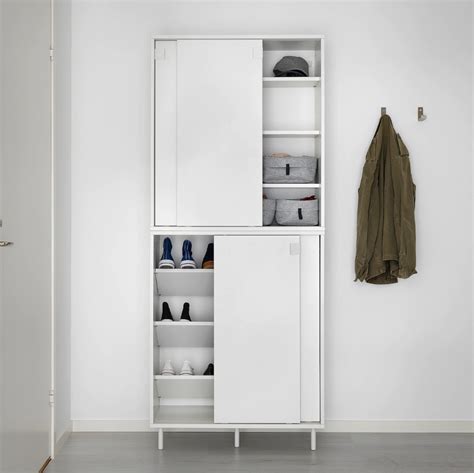 MackapÄr Shoestorage Cabinet White Ikea Aufbewahrung Schrank