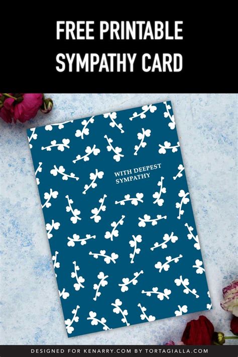 Condolence Free Printable Sympathy Cards Printable Sympathy Card