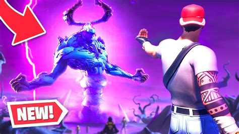 New Storm King Event In Fortnite Crazy Youtube