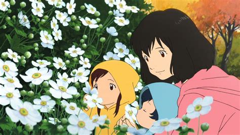 Video Anime Movie The Wolf Children Funimation Dub Preview