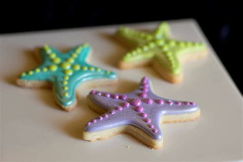 Simple Sweet Starfish Sugar Cookies Tutorial