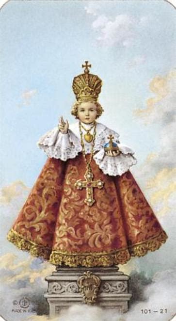 Infant Of Prague Holy Card Catholic Online Shopping Free Ship 60