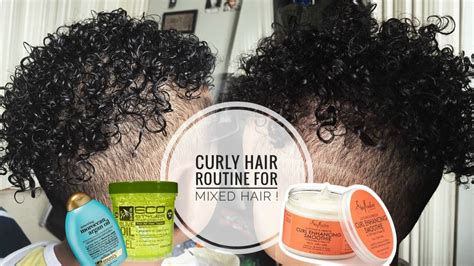 Plus, every stage of the. Curly Hair Routine For Men/Women ! (For Mixed and all hair ...