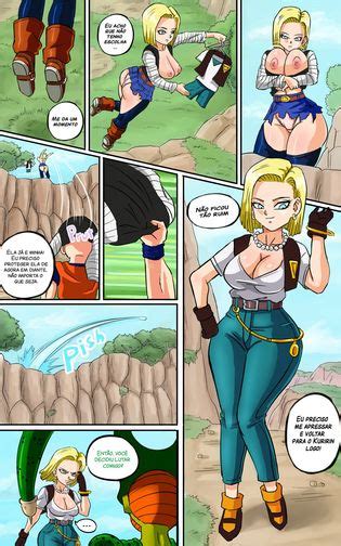 Pink Pawg Android 18 Meets Krillin Dragon Ball Z Portuguese Br
