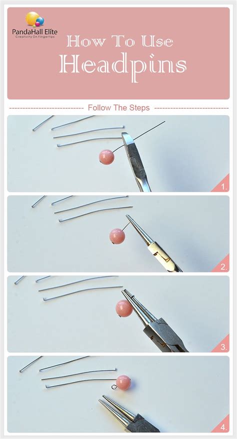 Learn How To Use Headpins From Pandahall Elite Jewelry Jewelry Making
