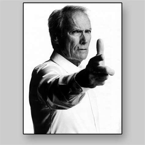 In 'gran torino,' i play a guy who's racially offensive. Clint Eastwood at the Gran Torino, 2009 - All4prints