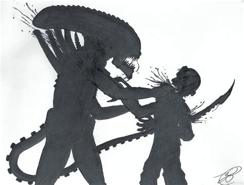 Image Xenomorph Attack By Ookami Kodomo Tmntpedia