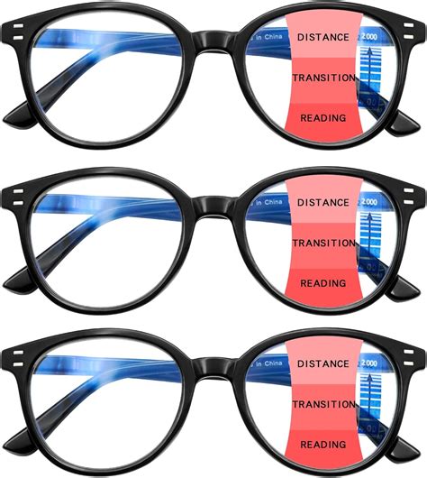 Sigvan Progressive Multifocus Reading Glasses Blue Light