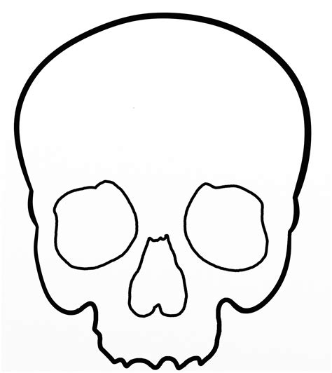 Skull Silhouette Skull Stencil Skull Art Quilt Block Pattern Stencil