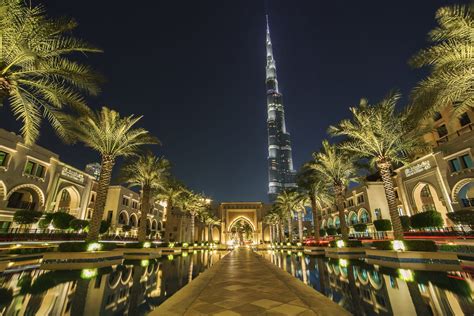 The Palace Downtown Dubai Has This Great View Of Worlds Tallest